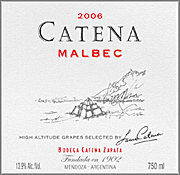 Catena 2006 Malbec